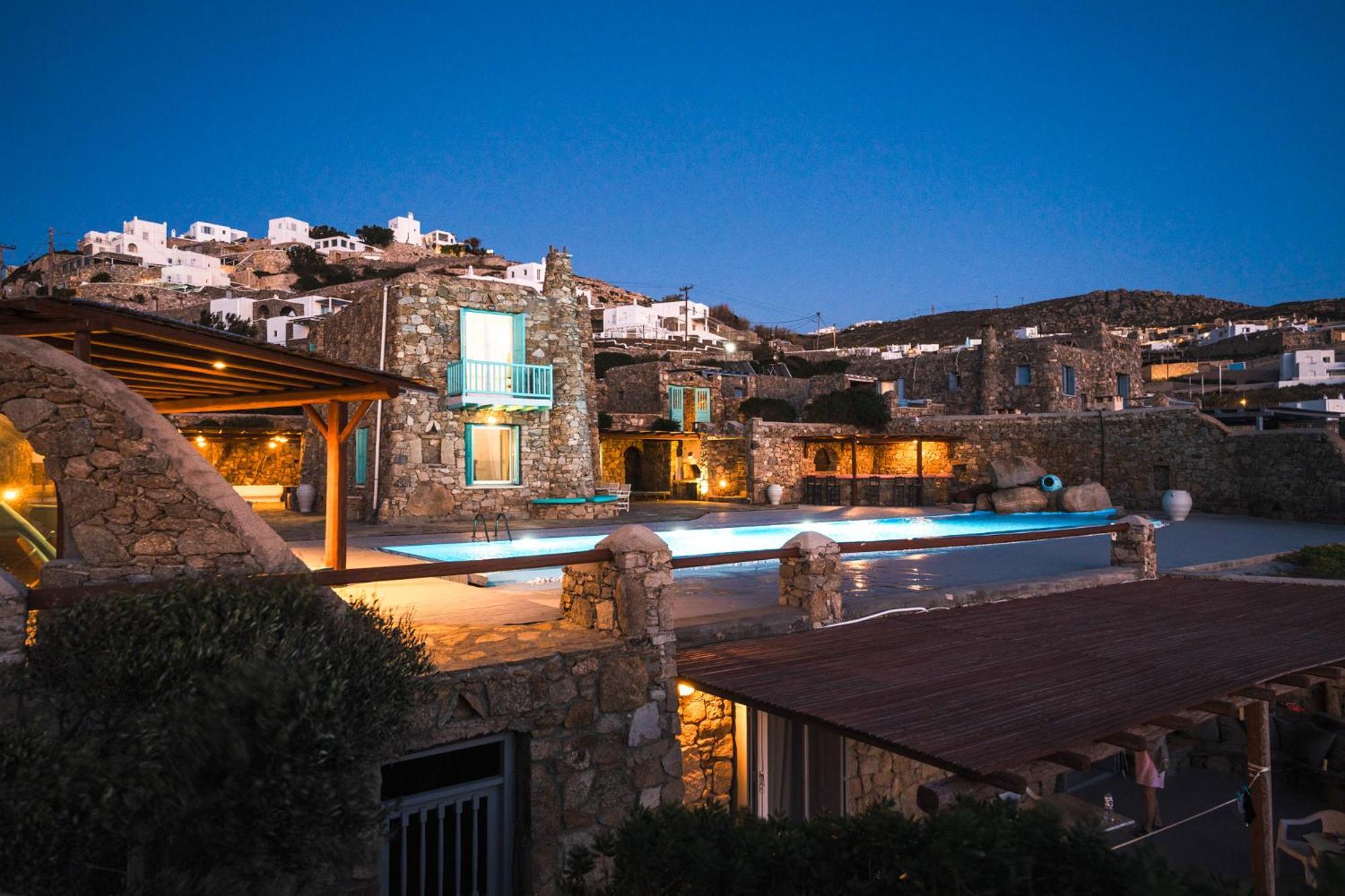 Villa Casa De Blue Mykonos Town Exterior photo