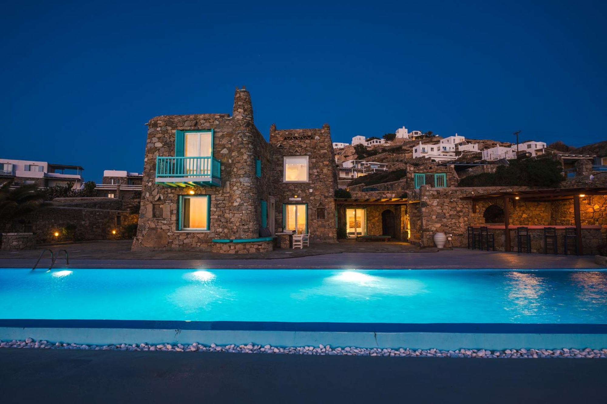 Villa Casa De Blue Mykonos Town Exterior photo