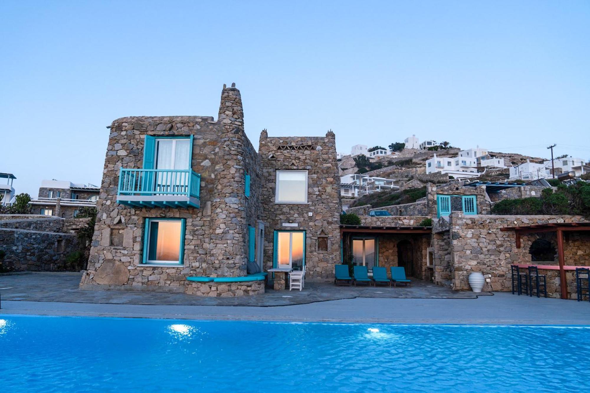 Villa Casa De Blue Mykonos Town Exterior photo